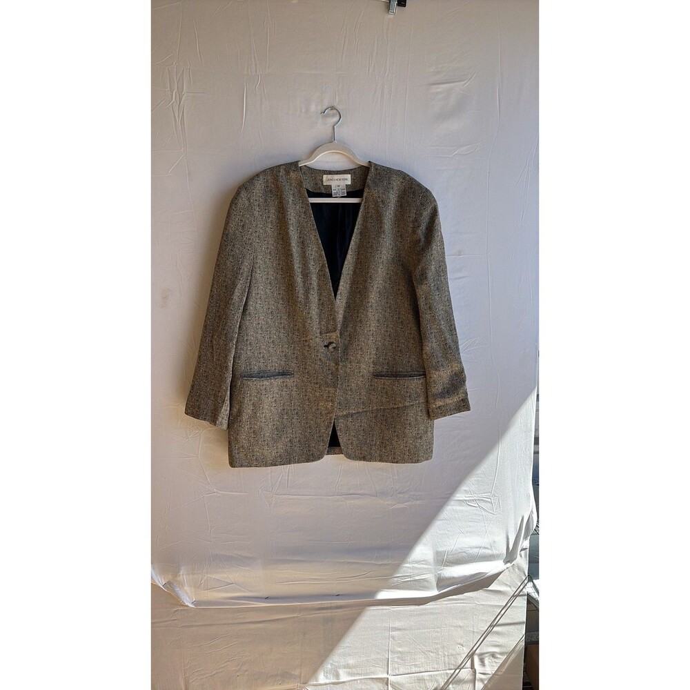 Vintage Jones New York Women's Blazer Jacket Plus Size 18W